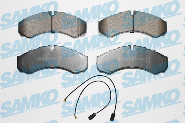 Brake Pad Set, disc brake (5SP684D)