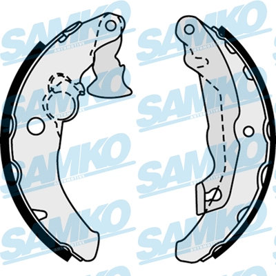 Brake Shoe Set (87550)