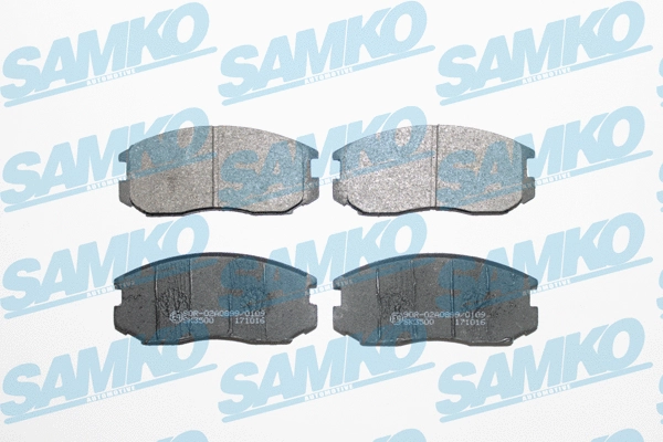 Brake Pad Set, disc brake (5SP932)