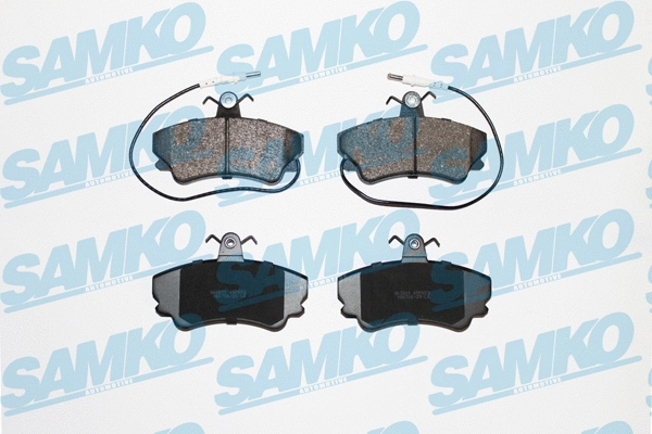 Brake Pad Set, disc brake (5SP653)