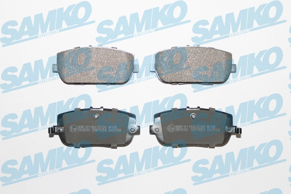 Brake Pad Set, disc brake (5SP1554)