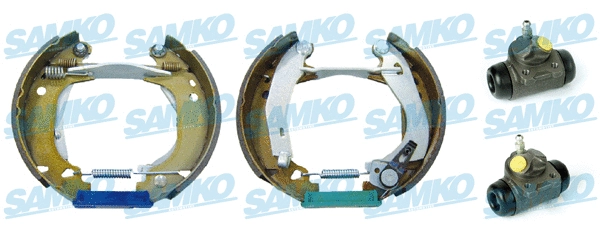 Brake Shoe Set (KEG102)