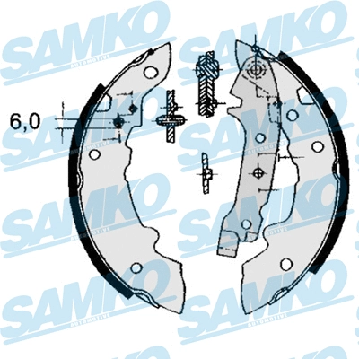 Brake Shoe Set (84320)