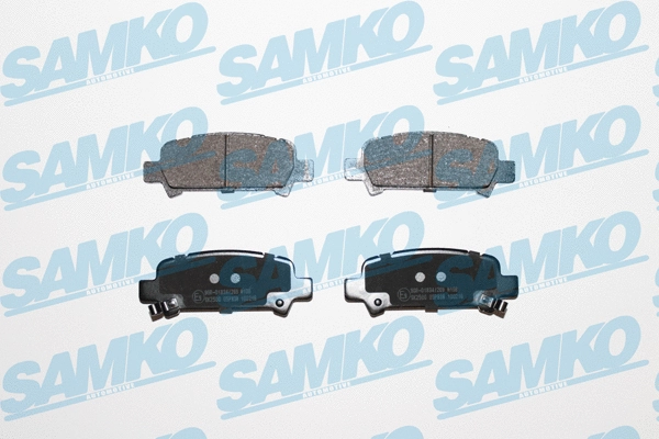 Brake Pad Set, disc brake (5SP838)