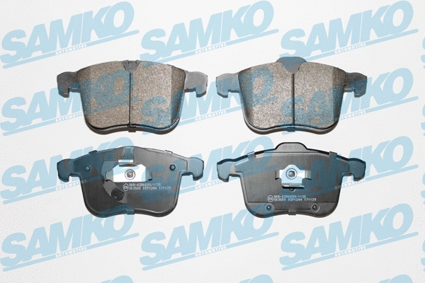 Brake Pad Set, disc brake (5SP1244)