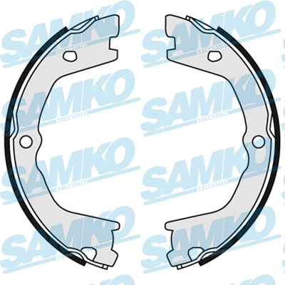 Brake Shoe Set, parking brake (89080)