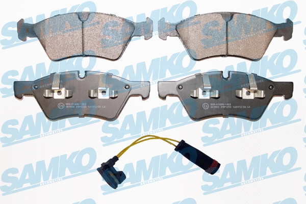 Brake Pad Set, disc brake (5SP1253A)