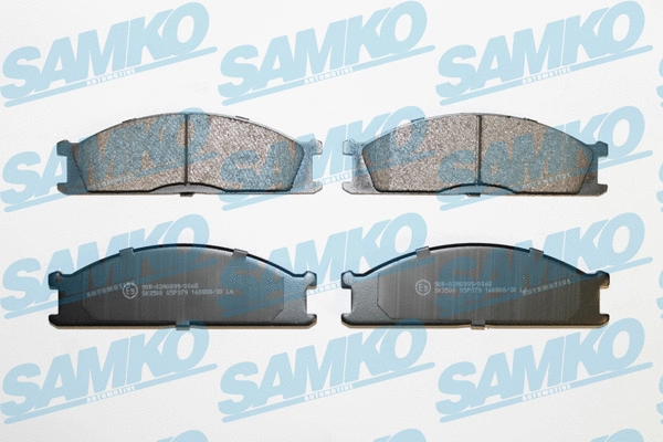 Brake Pad Set, disc brake (5SP379)