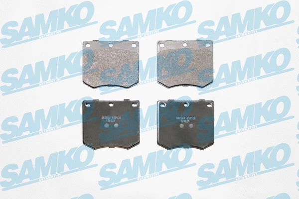 Brake Pad Set, disc brake (5SP126)