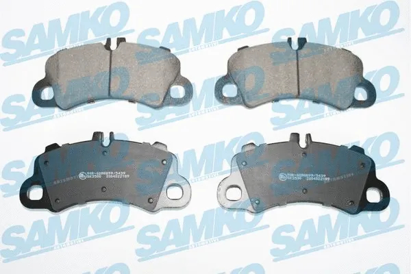 Brake Pad Set, disc brake (5SP2189)