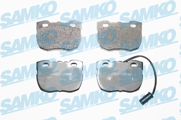 Brake Pad Set, disc brake (5SP324)