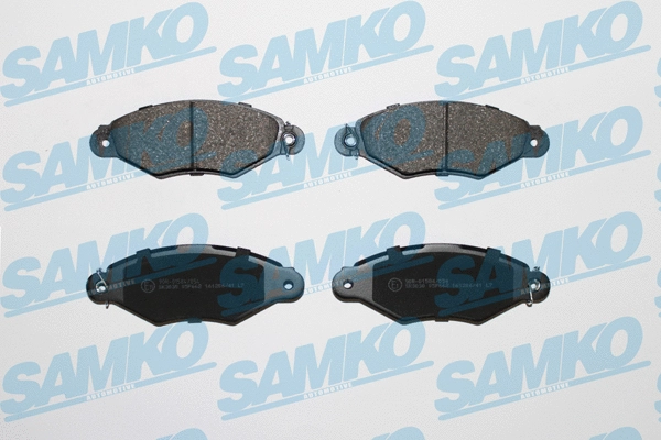 Brake Pad Set, disc brake (5SP662)