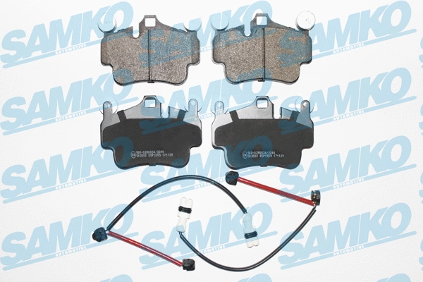 Brake Pad Set, disc brake (5SP1559A)