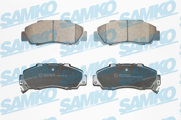 Brake Pad Set, disc brake (5SP472)