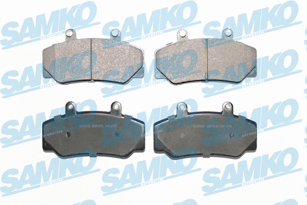 Brake Pad Set, disc brake (5SP318)