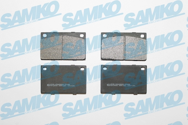 Brake Pad Set, disc brake (5SP161)