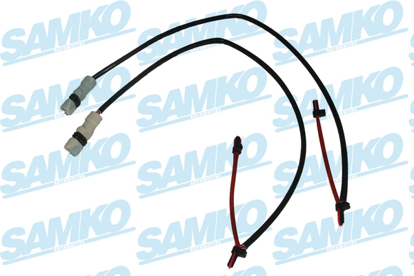 Warning Contact, brake pad wear (KS0106)