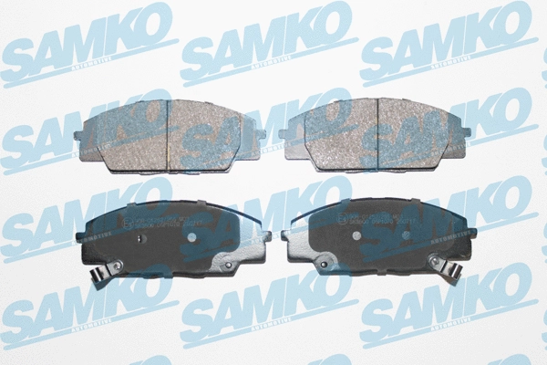 Brake Pad Set, disc brake (5SP1070)