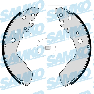 Brake Shoe Set (87770)
