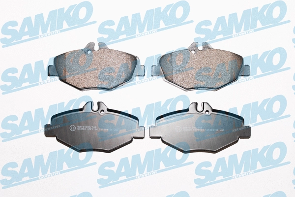 Brake Pad Set, disc brake (5SP1124)