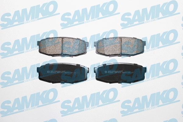 Brake Pad Set, disc brake (5SP1419)