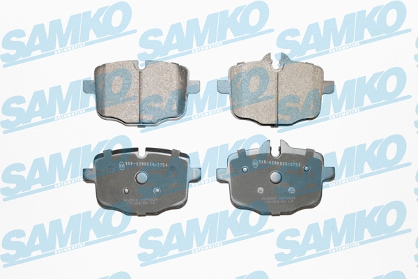 Brake Pad Set, disc brake (5SP1631)