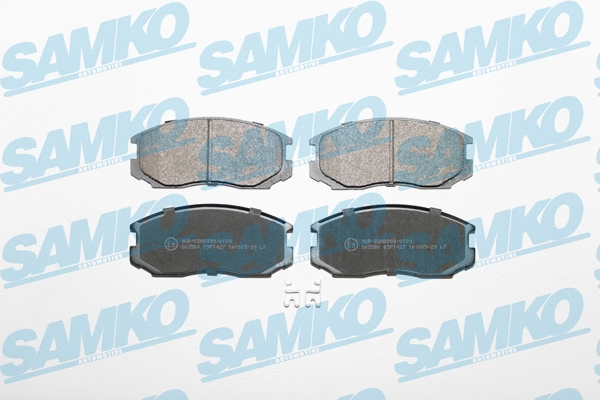 Brake Pad Set, disc brake (5SP1427)