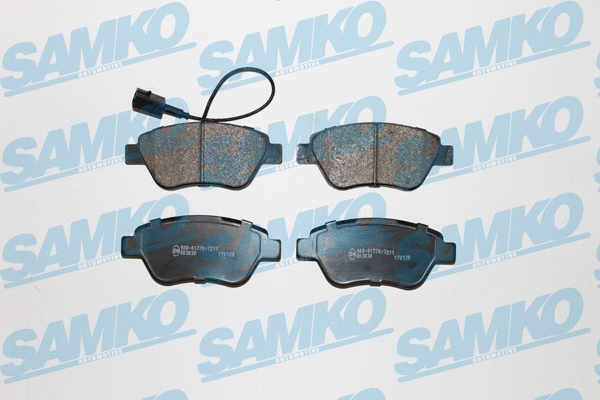 Brake Pad Set, disc brake (5SP1225)