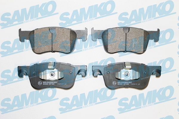 Brake Pad Set, disc brake (5SP1852)