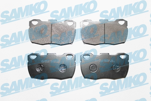 Brake Pad Set, disc brake (5SP332)