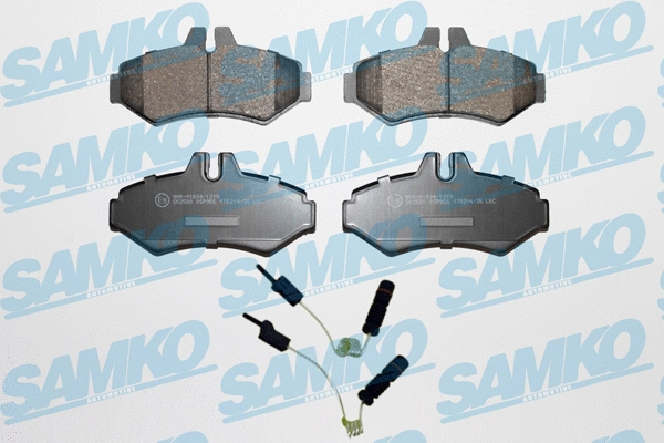 Brake Pad Set, disc brake (5SP956A)