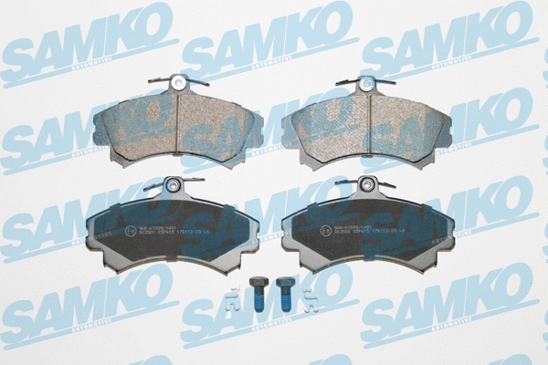 Brake Pad Set, disc brake (5SP615)