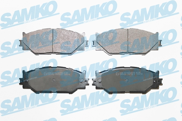 Brake Pad Set, disc brake (5SP1412)