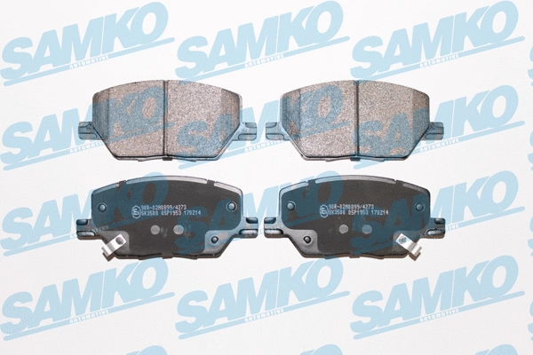 Brake Pad Set, disc brake (5SP1953)