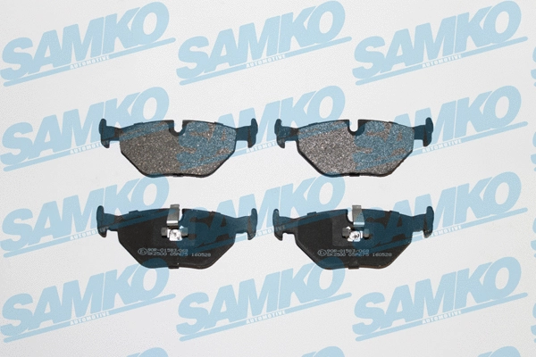Brake Pad Set, disc brake (5SP675)
