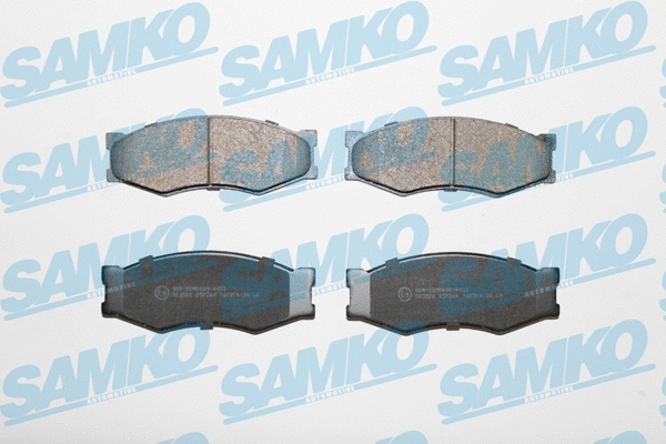 Brake Pad Set, disc brake (5SP264)