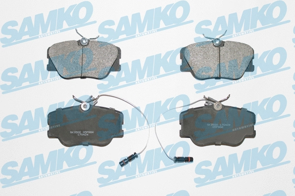 Brake Pad Set, disc brake (5SP986)