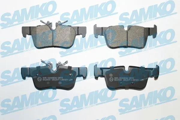 Brake Pad Set, disc brake (5SP2024)