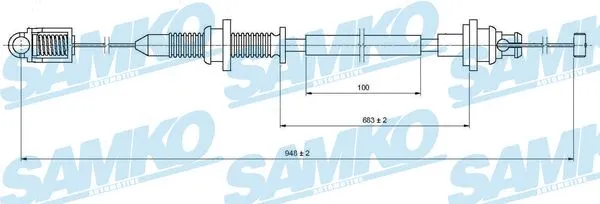Accelerator Cable (C0131A)