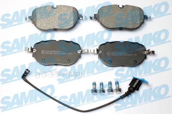 Brake Pad Set, disc brake (5SP2261A)