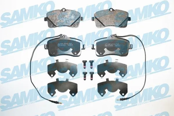 Brake Pad Set, disc brake (5SP1601)