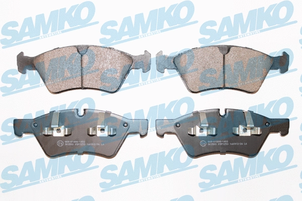Brake Pad Set, disc brake (5SP1253)