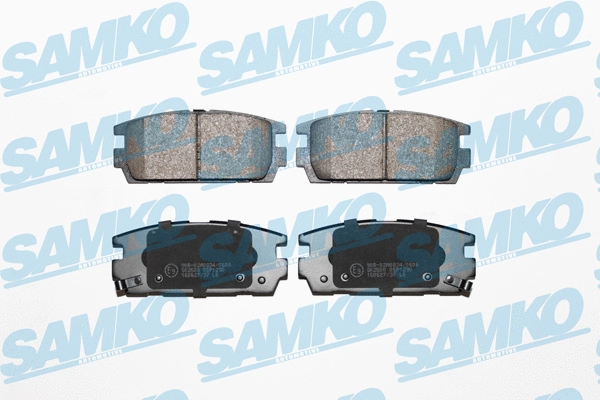 Brake Pad Set, disc brake (5SP1290)