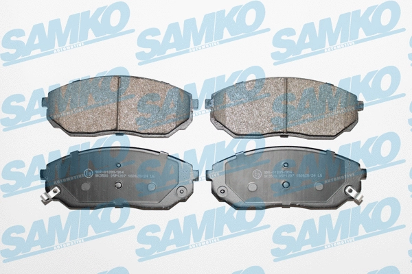 Brake Pad Set, disc brake (5SP1207)