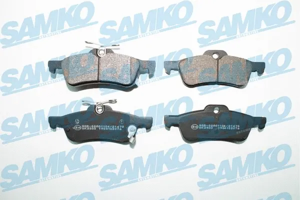 Brake Pad Set, disc brake (5SP2076)