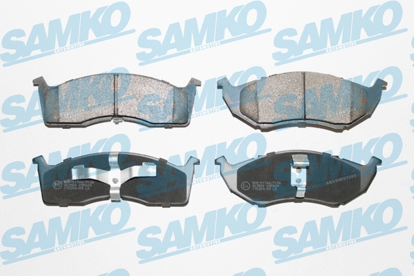 Brake Pad Set, disc brake (5SP629)