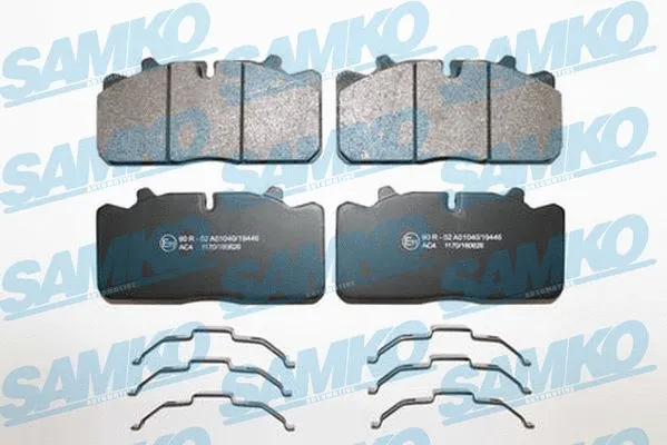 Brake Pad Set, disc brake (5SP1170)
