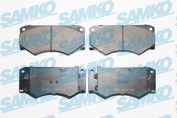 Brake Pad Set, disc brake (5SP180)