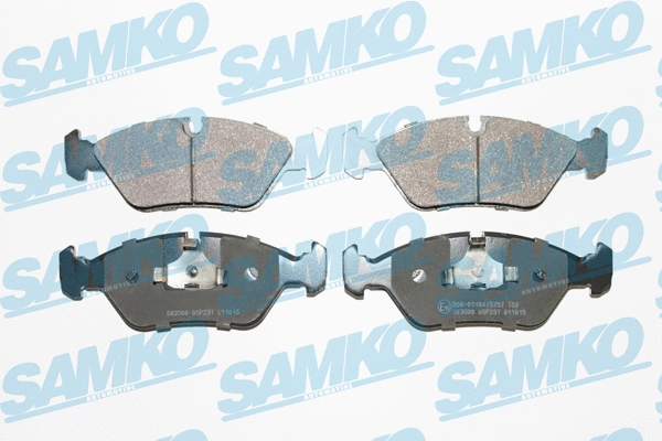 Brake Pad Set, disc brake (5SP237)
