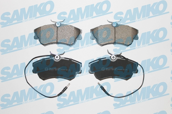 Brake Pad Set, disc brake (5SP750)